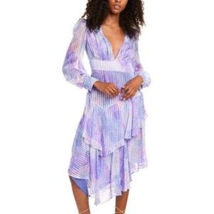 LoveShackFancy Meridian Silk Maxi Dress